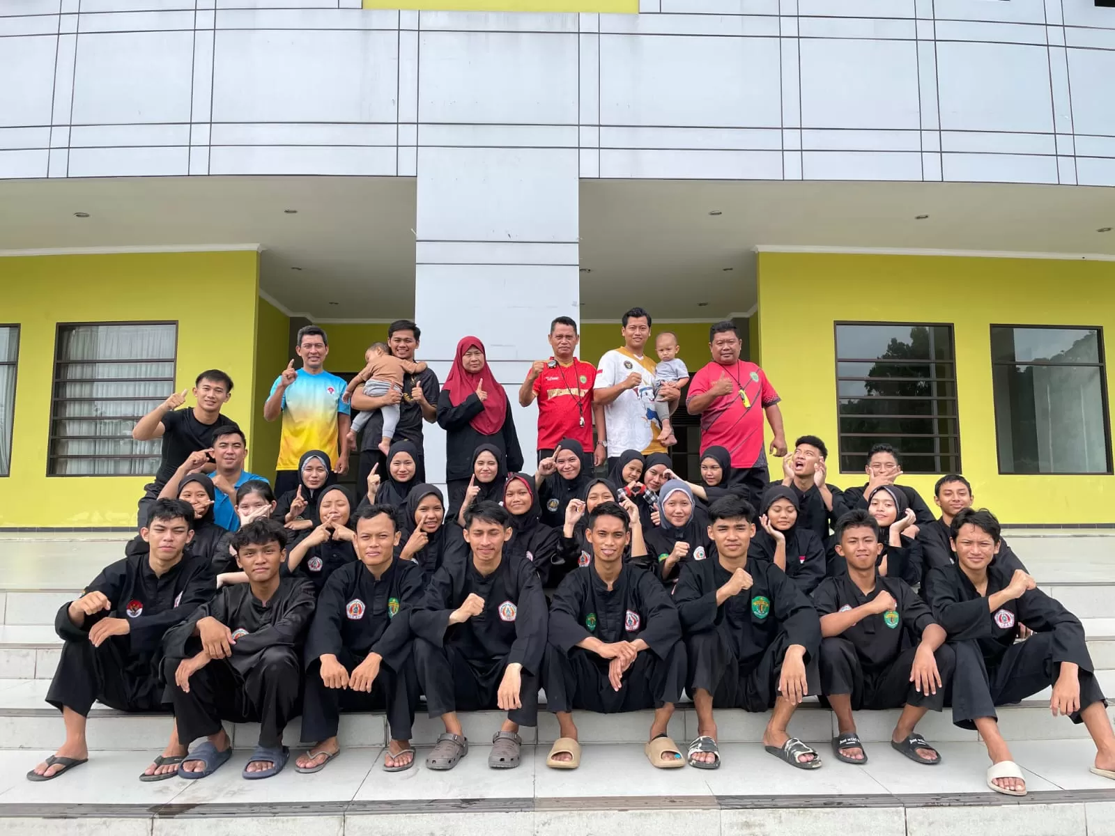 JADWAL PADAT: Para pesilat Kaltim akan menjalani tryout ke negeri jiran yang kemudian berlanjut ke Malang, Jawa Timur.  