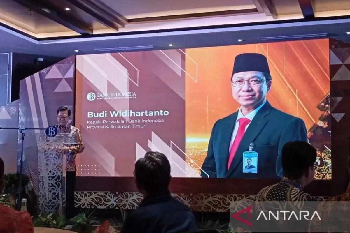Kepala Bank Indonesia Kaltim Budi Widihartanto. ANTARA/ M Ghofar. 