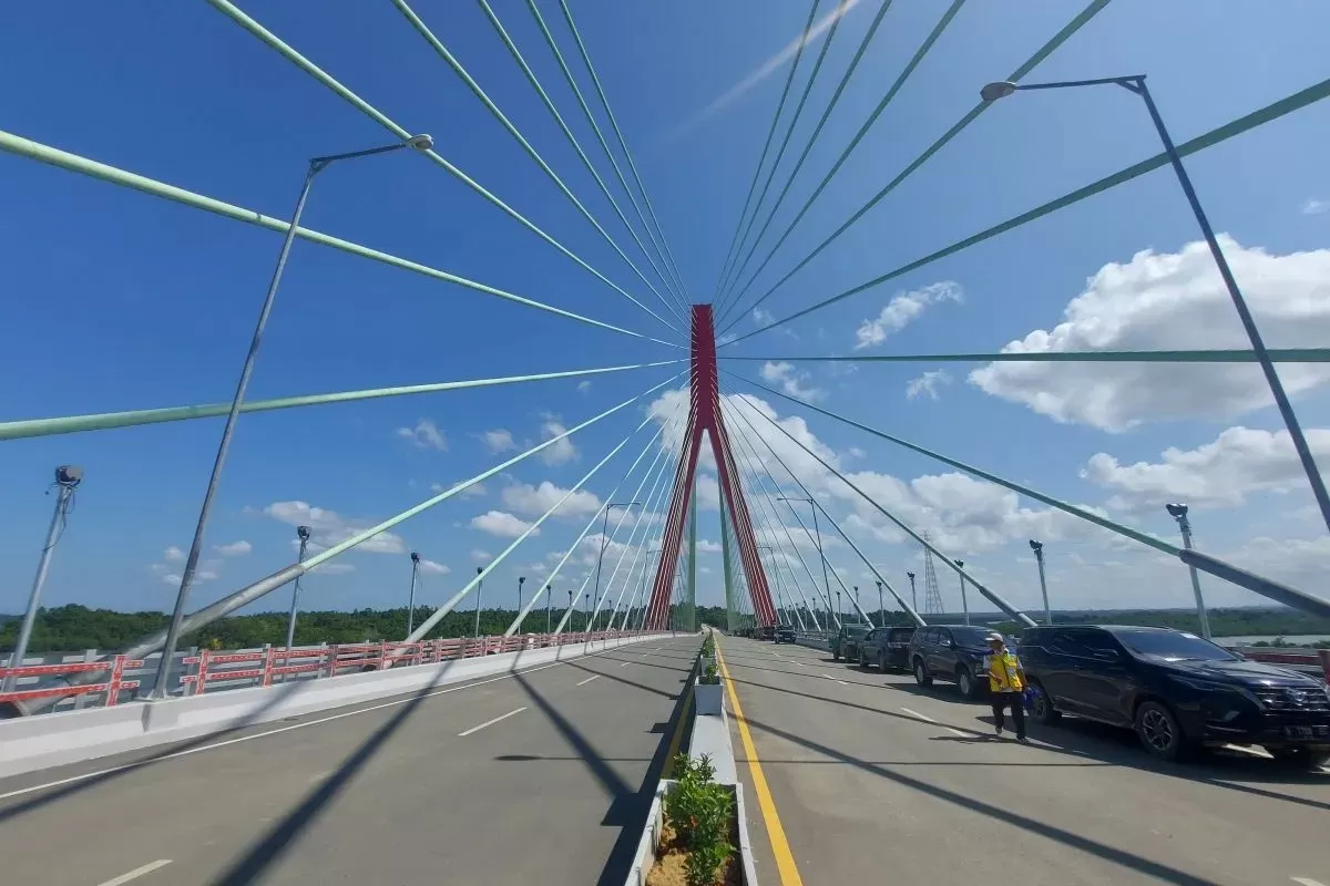 Jembatan Pulau Balang Diresmikan, Dari Balikpapan Ke IKN Tak Perlu Lagi ...