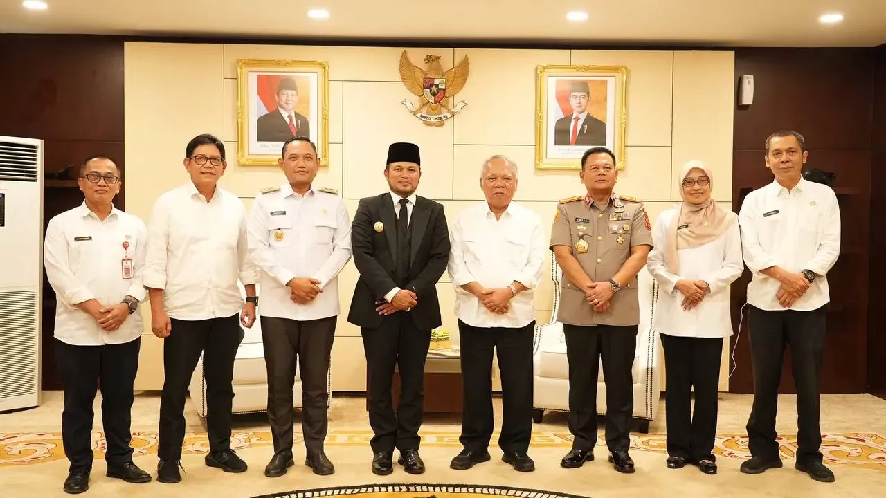 Gubernur dan Wagub menerima Kepala Otorita IKN.