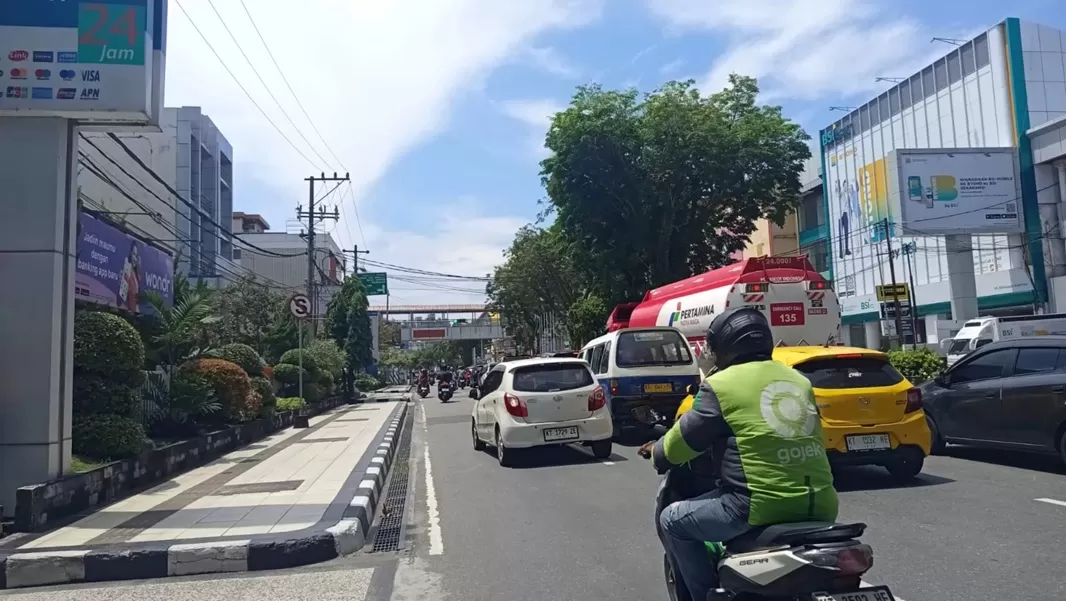 Salah satu sudut kota Balikpapan.