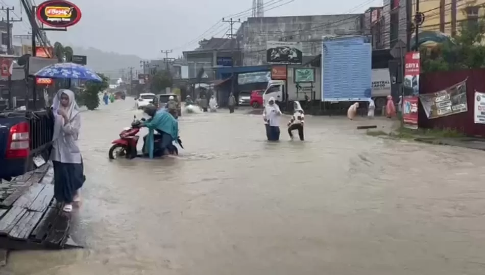 Banjir di Samarinda.
