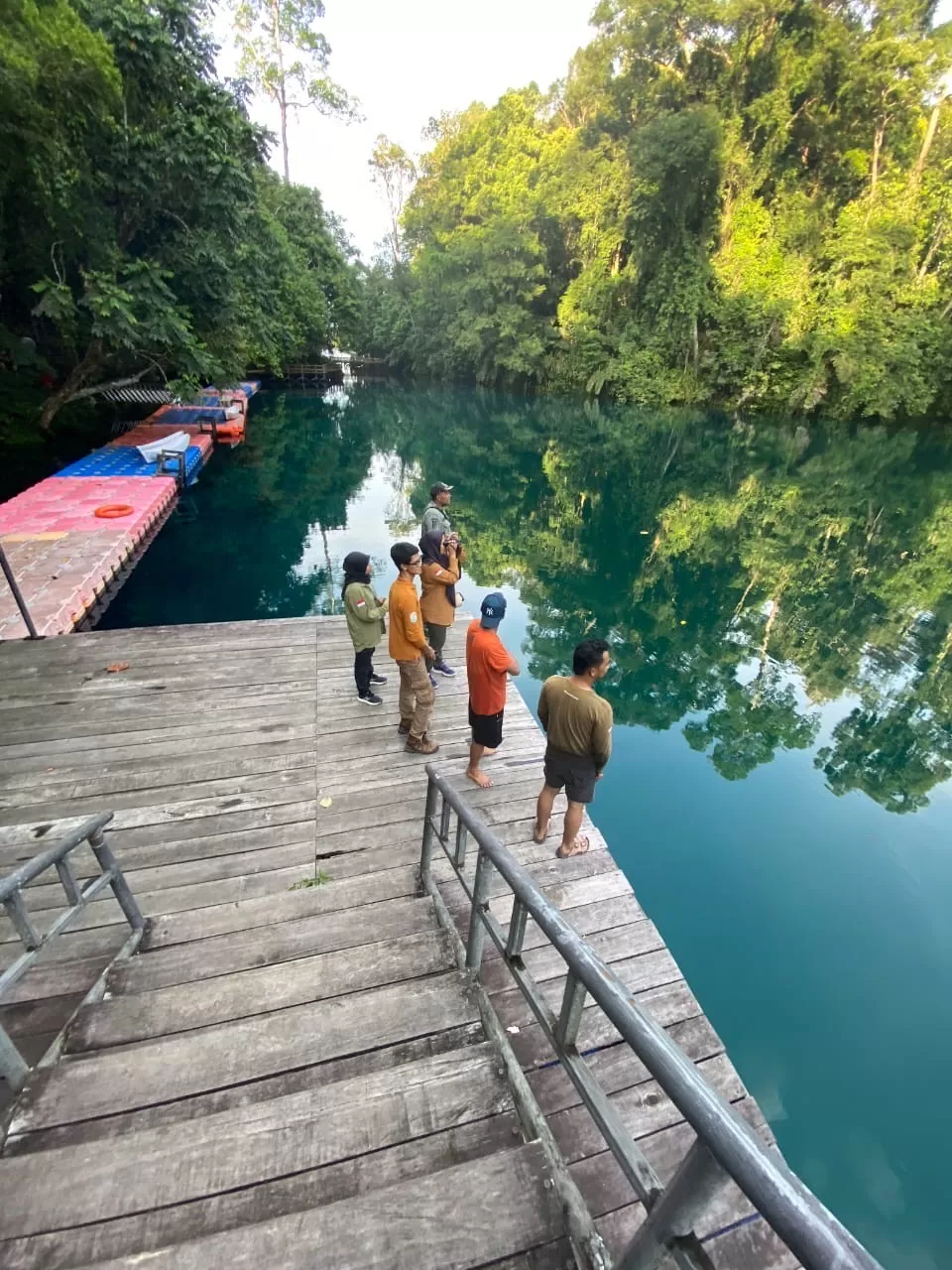 SALAH SATU ANDALAN: Disbudpar Berau kembali mengusulkan pengembangan destinasi wisata Labuan Cermin pada APBD Perubahan 2025. (IZZA/BERAU POST)