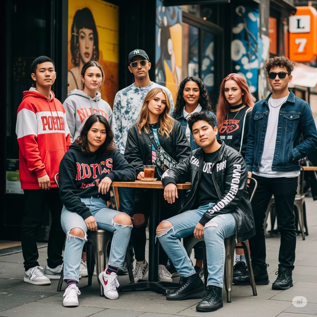 Ilustrasi Gen Z (AI Gemini)