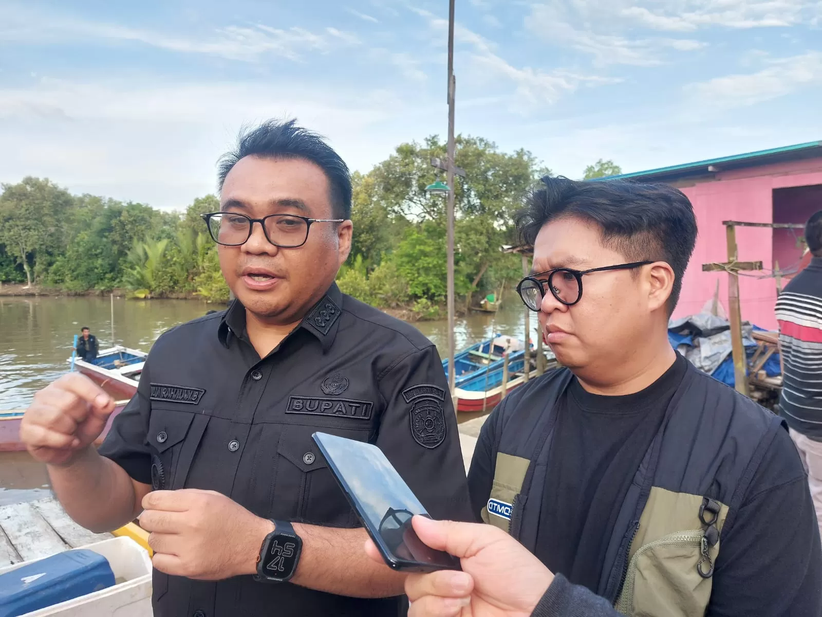 Bupati dan Wakil Bupati Kukar, Aulia Rahman Basri dan Rendi Solihin (Elmo/Prokal.co)  