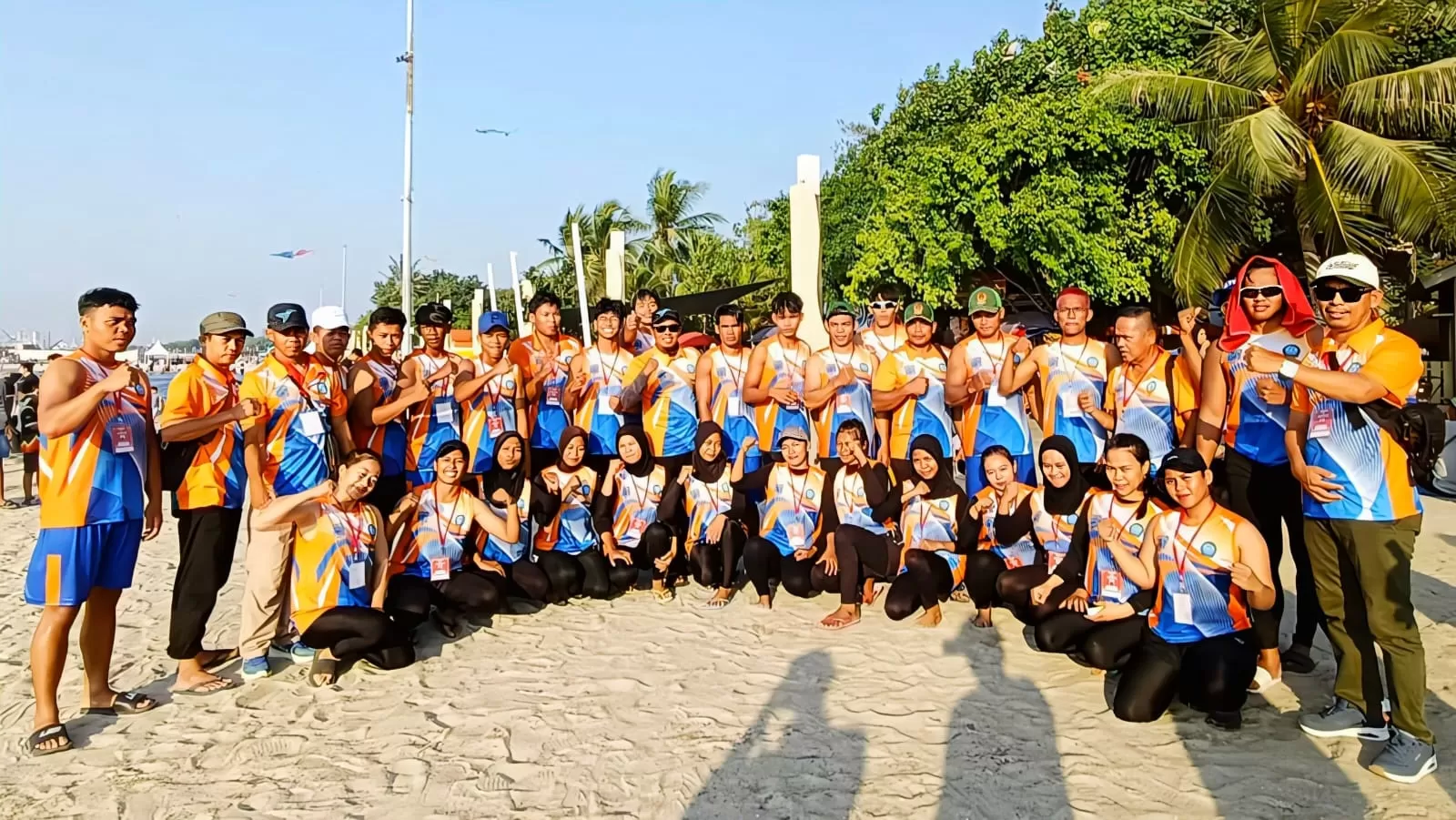 CAPAIAN: Atlet dayung Paser meraih juara di Jakarta International Dragon Boat Festival 2025. (ISTIMEWA)