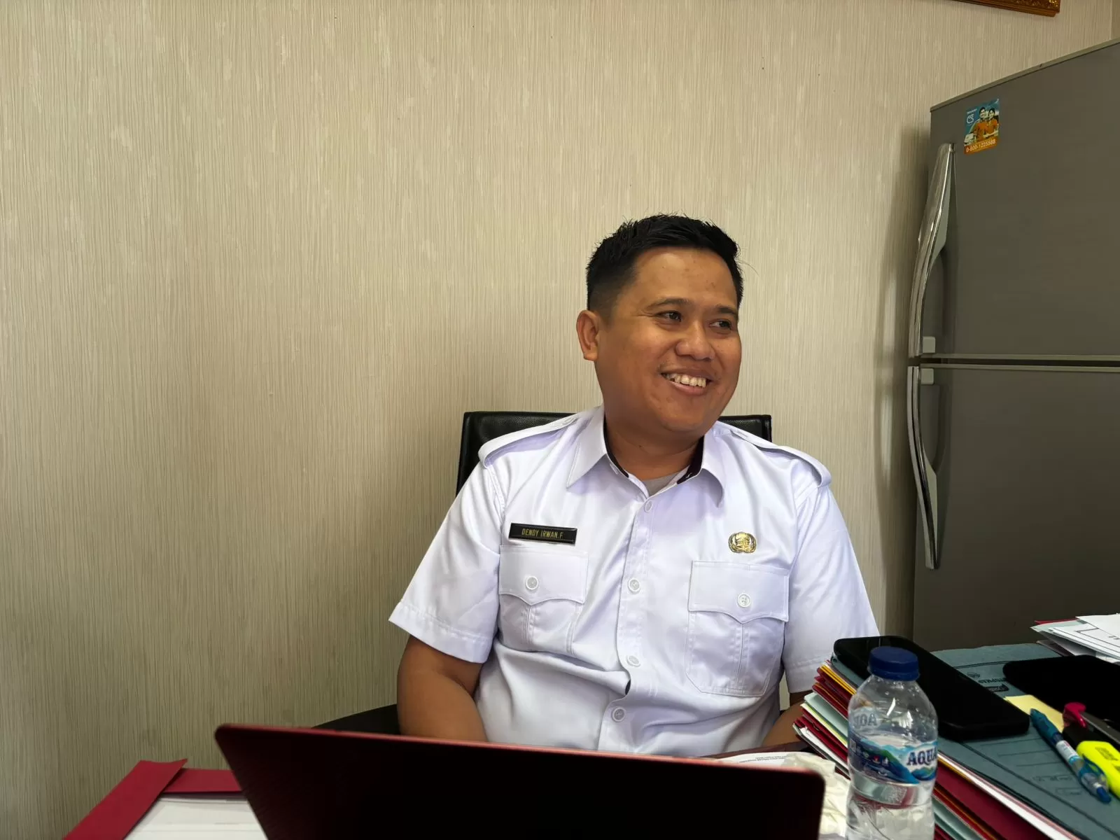 Kabag Kesejahteraan Rakyat Setkab Kukar, Dendy Irwan Fahriza (Elmo/Prokal.co)  