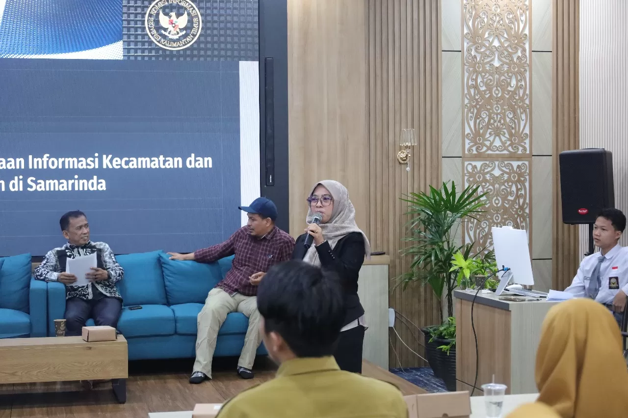 Sesi tanya jawab dalam kegiatan.  