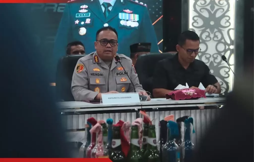 Kapolresta Samarinda Kombes Pol Hendri Umar 