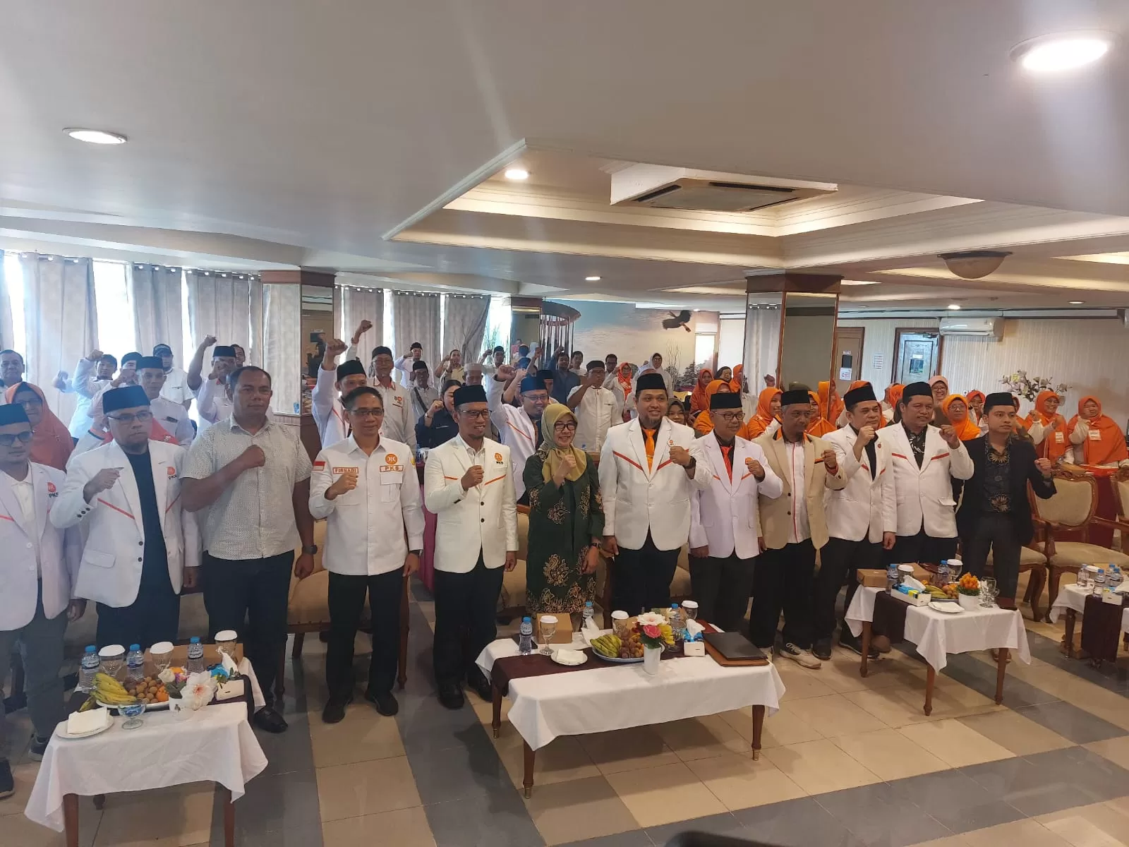 Musyawarah Daerah ke-VI DPD Partai Keadilan Sejahtera Kabupaten Kutai Kartanegara di Hotel Grand Elty Tenggarong (Elmo/Prokal.co)  