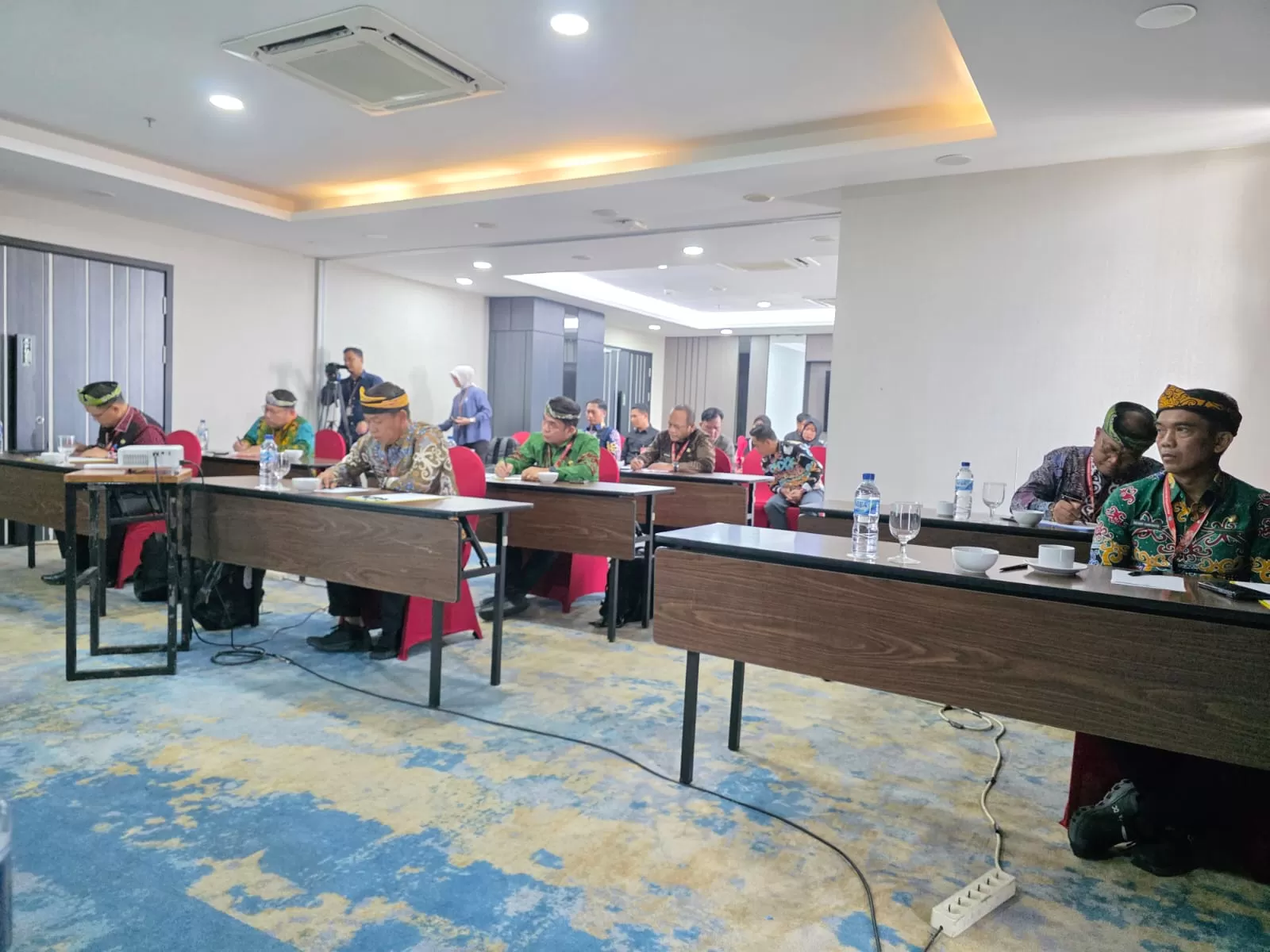 MAKALAH : Proses Selter JPT Madya Sekprov Kaltara yang sedang berjalan, pada Sabtu (6/9).  