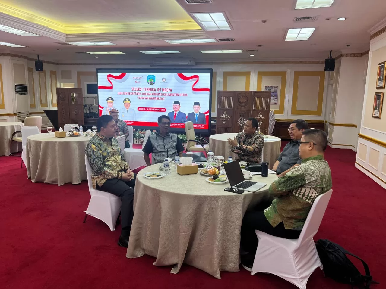 Selter JPT Madya Sekprov Kaltara di Jakarta (2).  