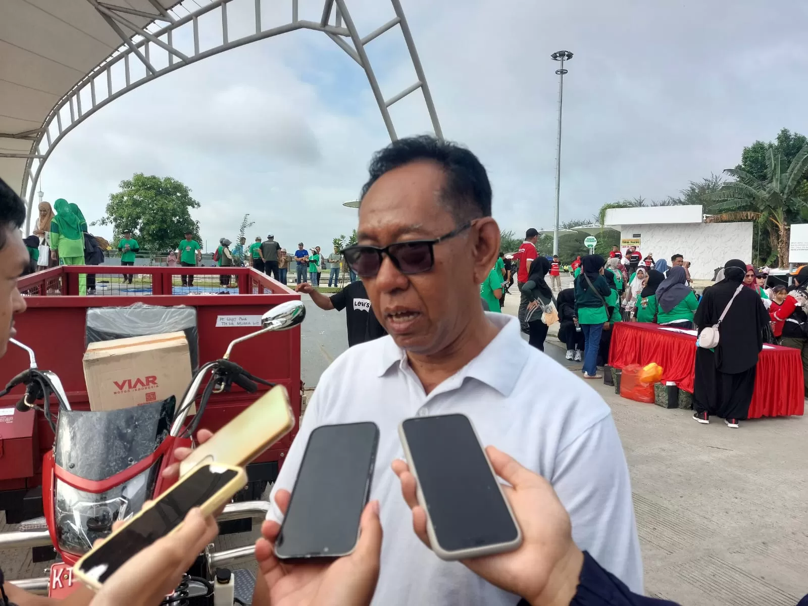 Camat Muara Wis, Fadhli Annur (Elmo/Prokal.co)  