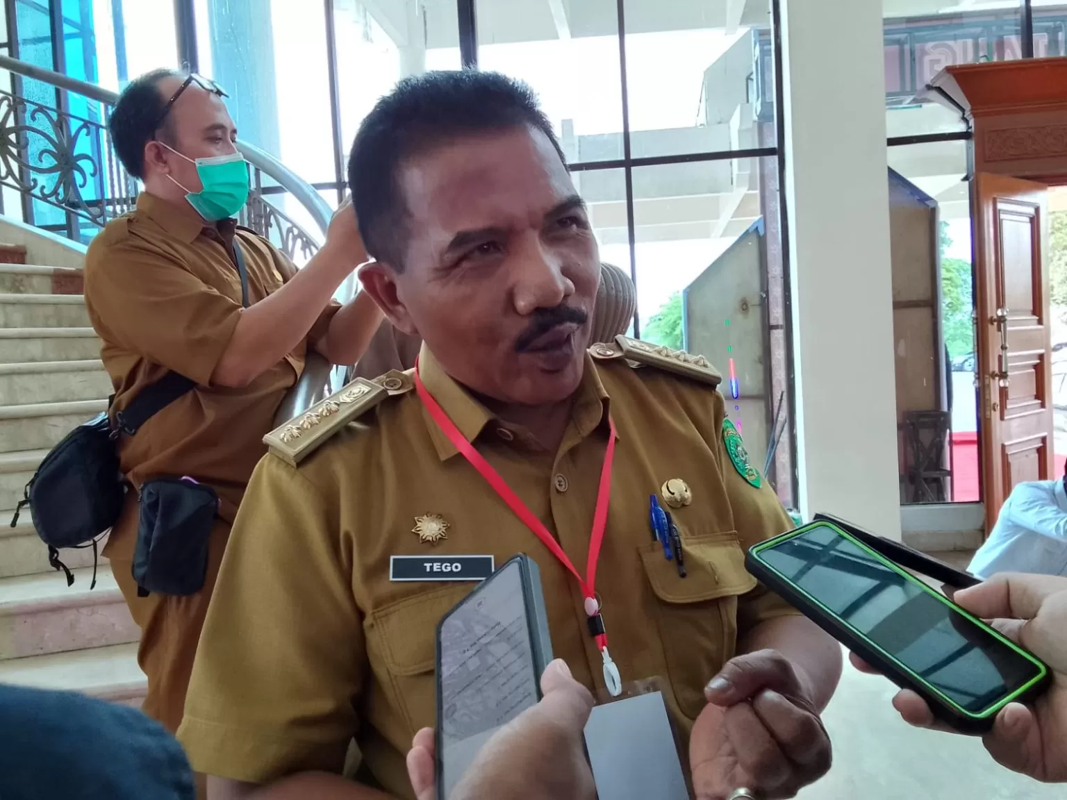 Camat Tenggarong Seberang, Tego Yuwono (Istimewa)  