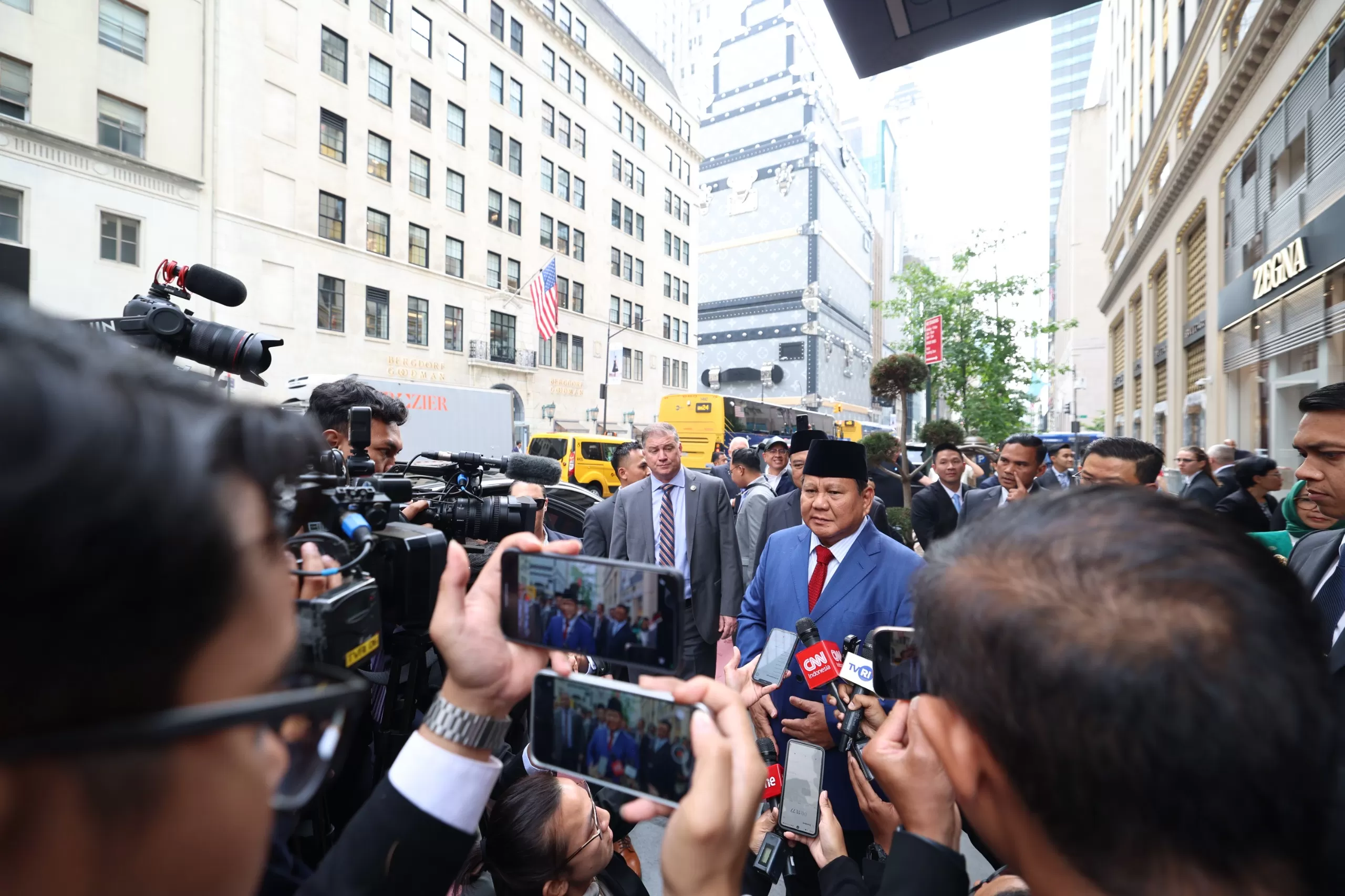 Prabowo di New York.