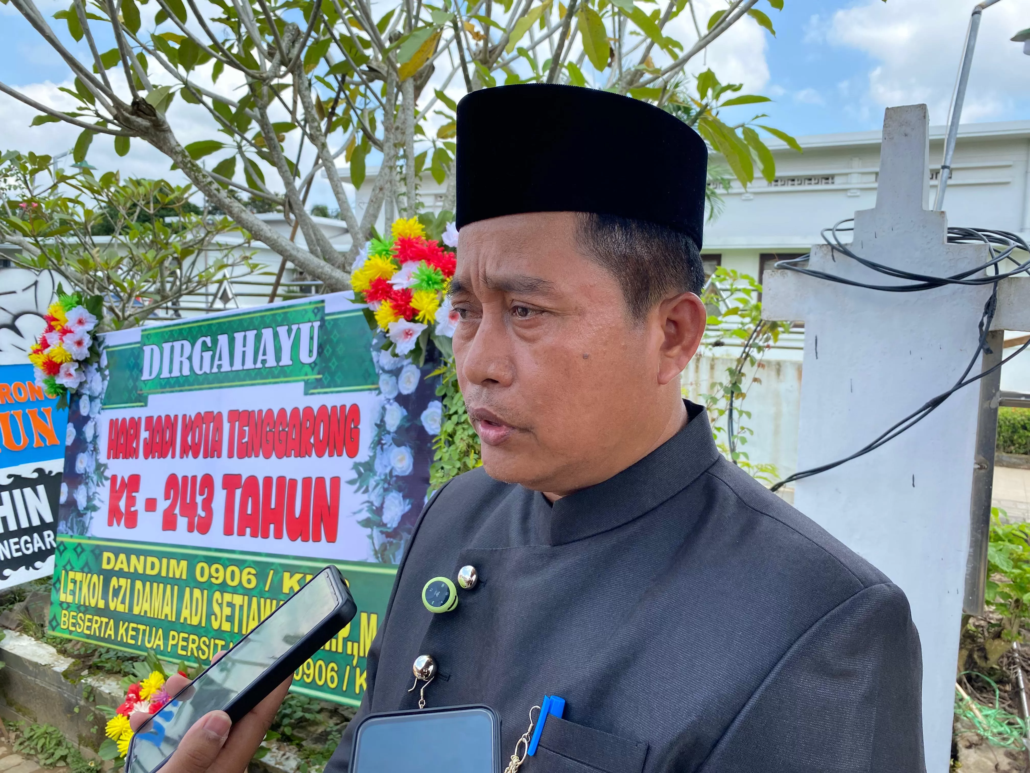 Camat Tenggarong, Sukono (Elmo/Prokal.co)