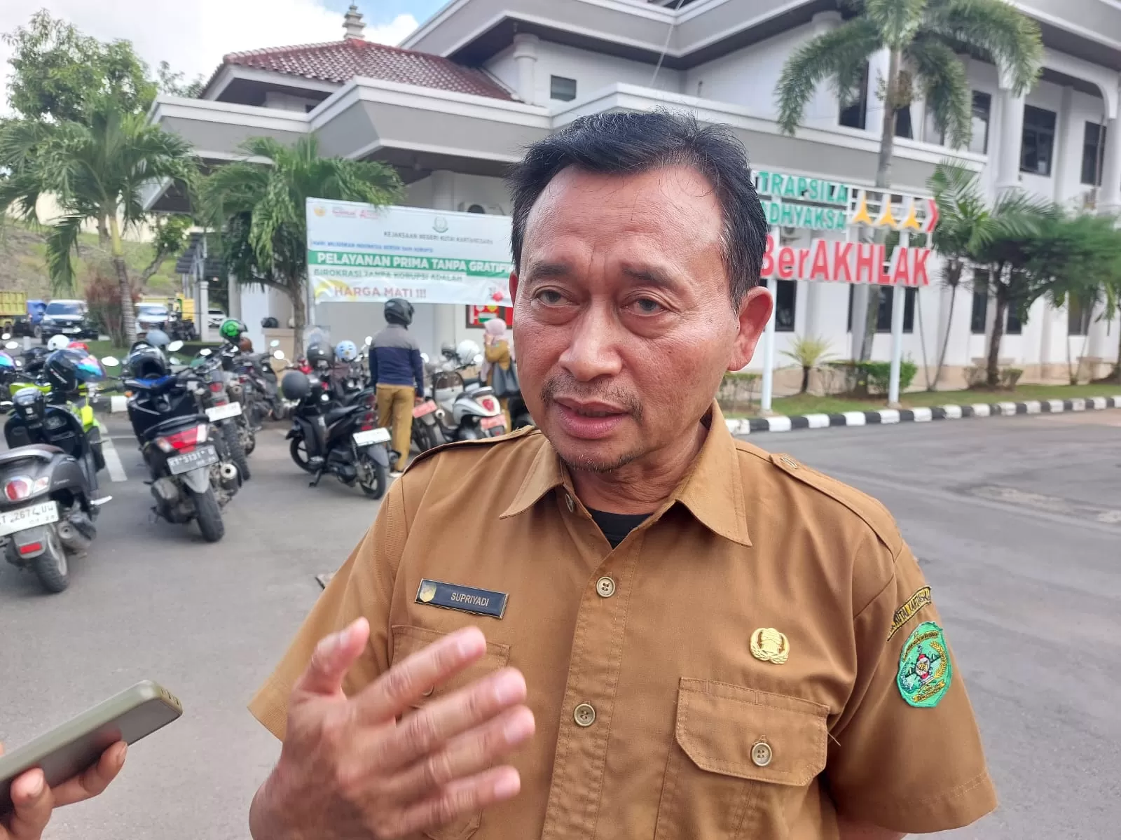 Kabid P2PL Dinkes Kukar, Supriyadi (Elmo/Prokal.co)  