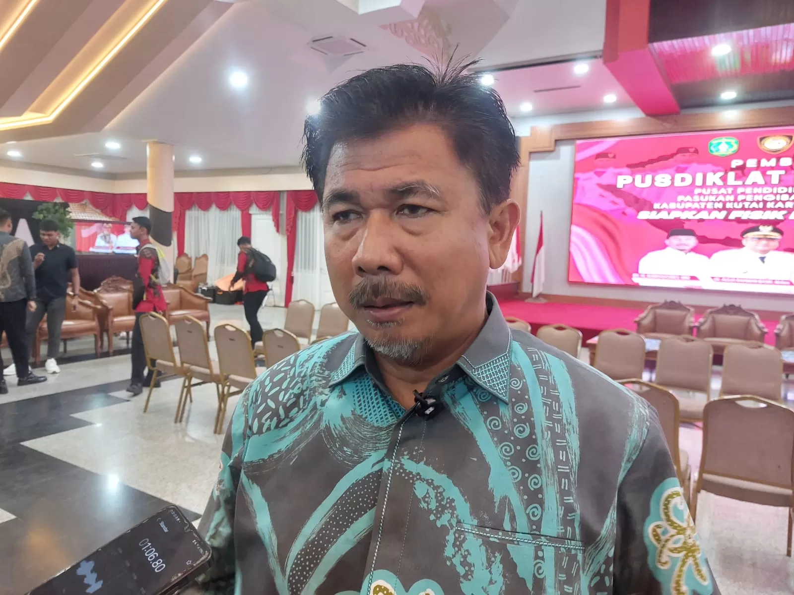 Sekda Kukar Sunggono (Elmo/Prokal.co)  