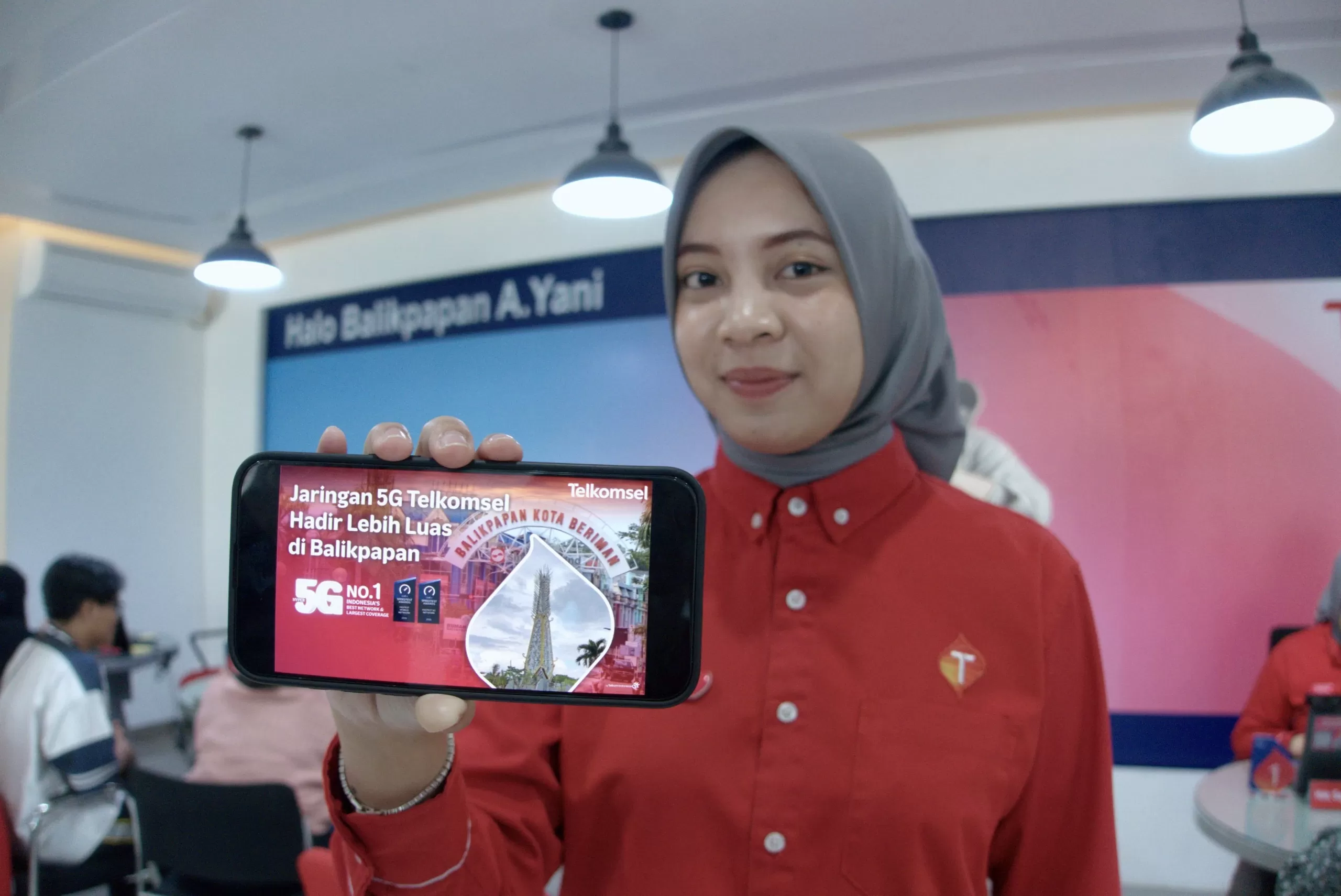 JANGKAUAN: Jaringan 5G Telkomsel semakin luas di Kota Balikpapan, Kaltim. (ISTIMEWA)