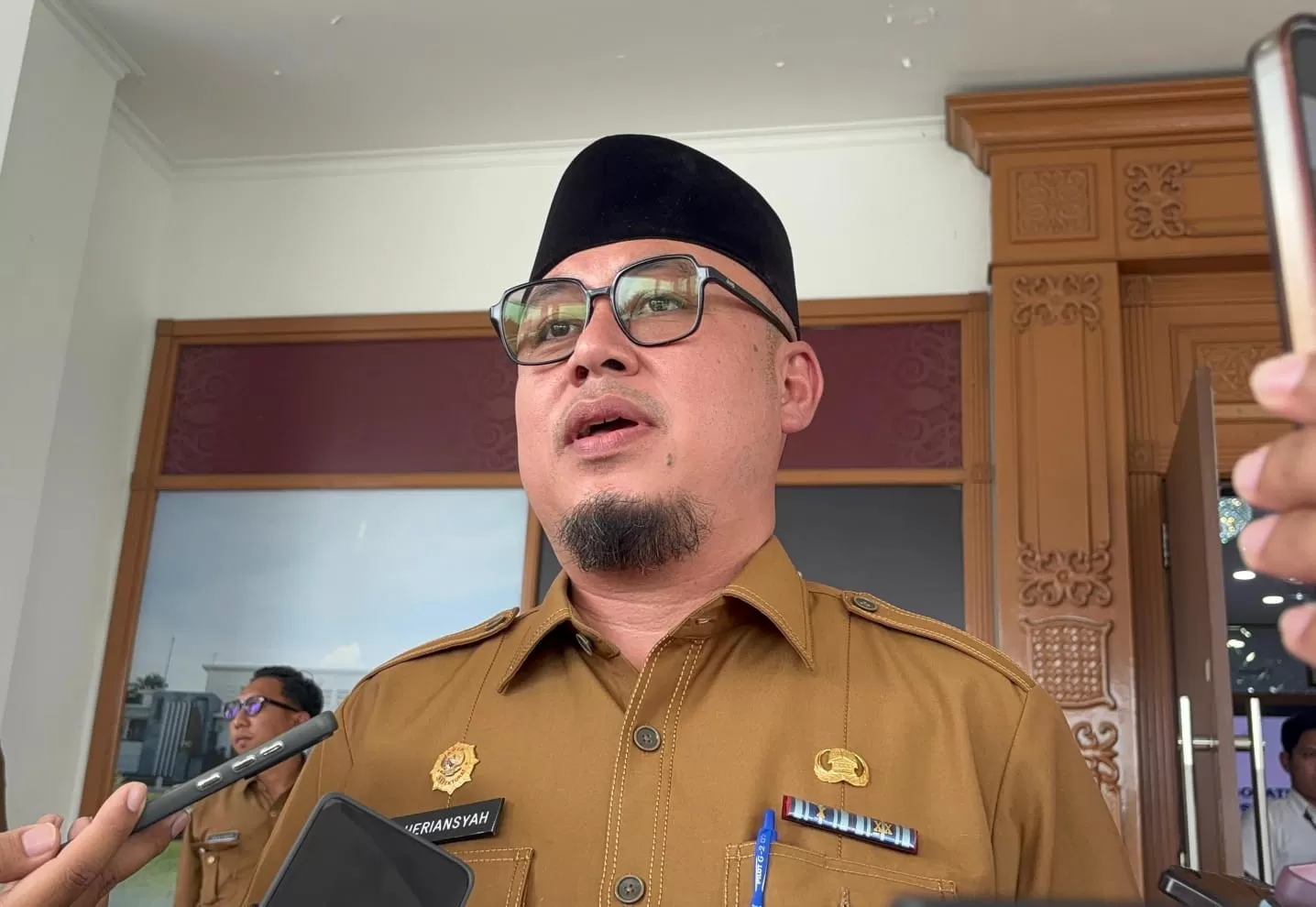 Inspektur Daerah Kukar Heriansyah (Elmo/Prokal.co)  