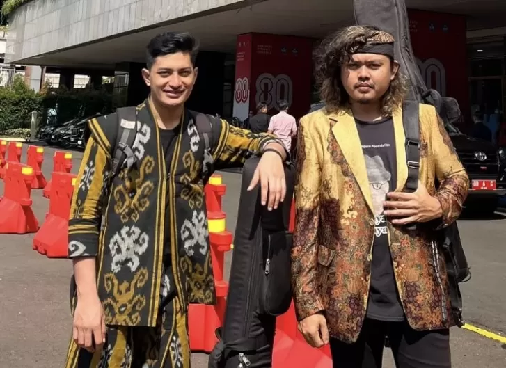 PENGISI: Alif Fakod dan Rahmad Azazi. (ISTIMEWA)