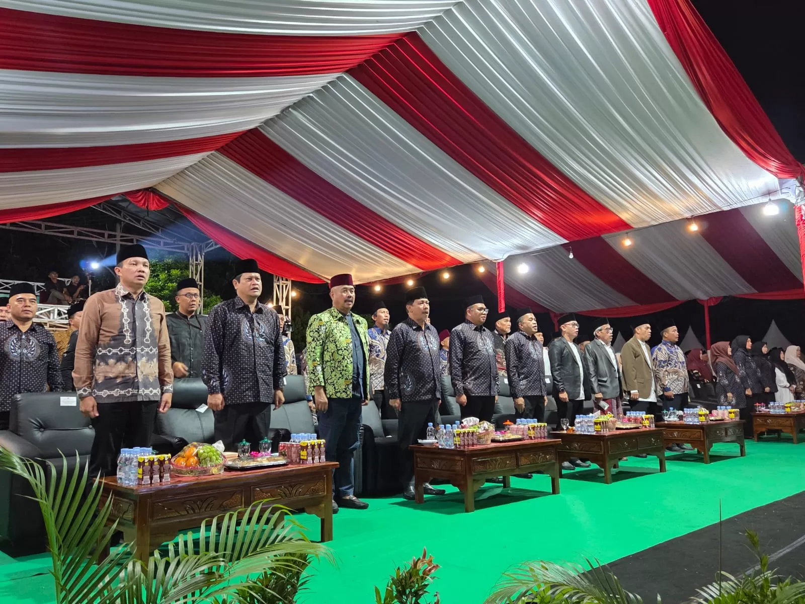 Ketua DPRD Kukar Ahmad Yani menghadiri pembukaan MTQ ke-46 tingkat kabupaten di Tenggarong (Elmo/Prokal.co)  