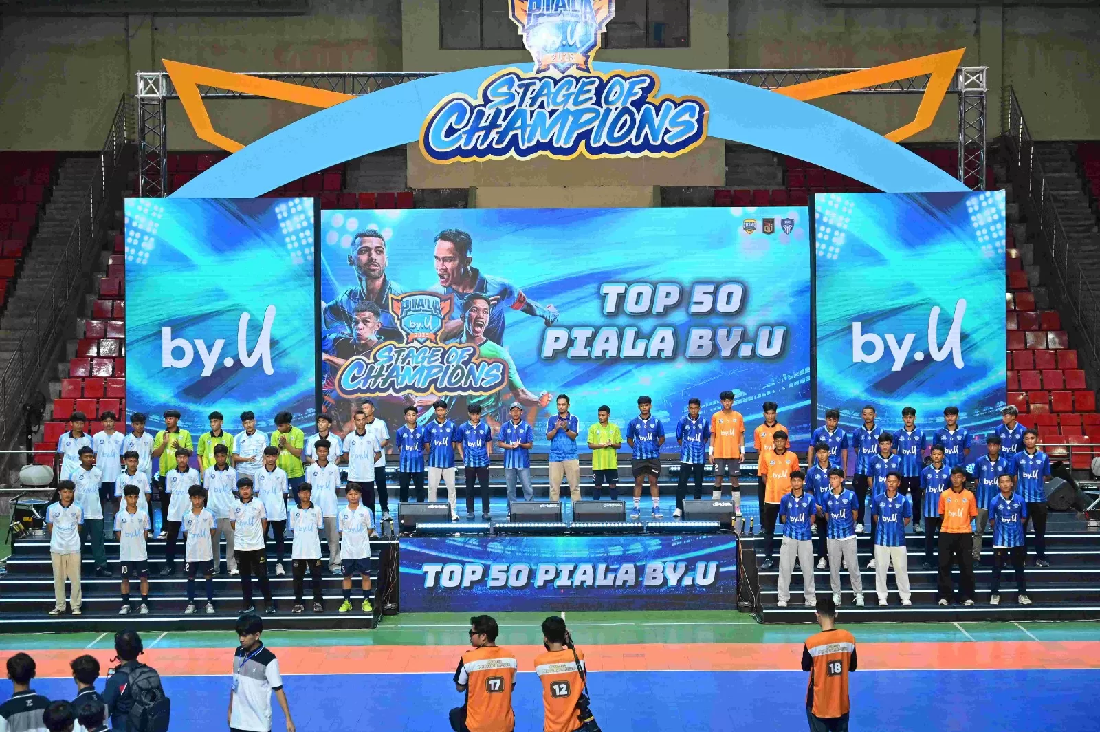 Turnamen futsal pelajar terbesar di Indonesia, Piala by.U 2025 di Semarang.