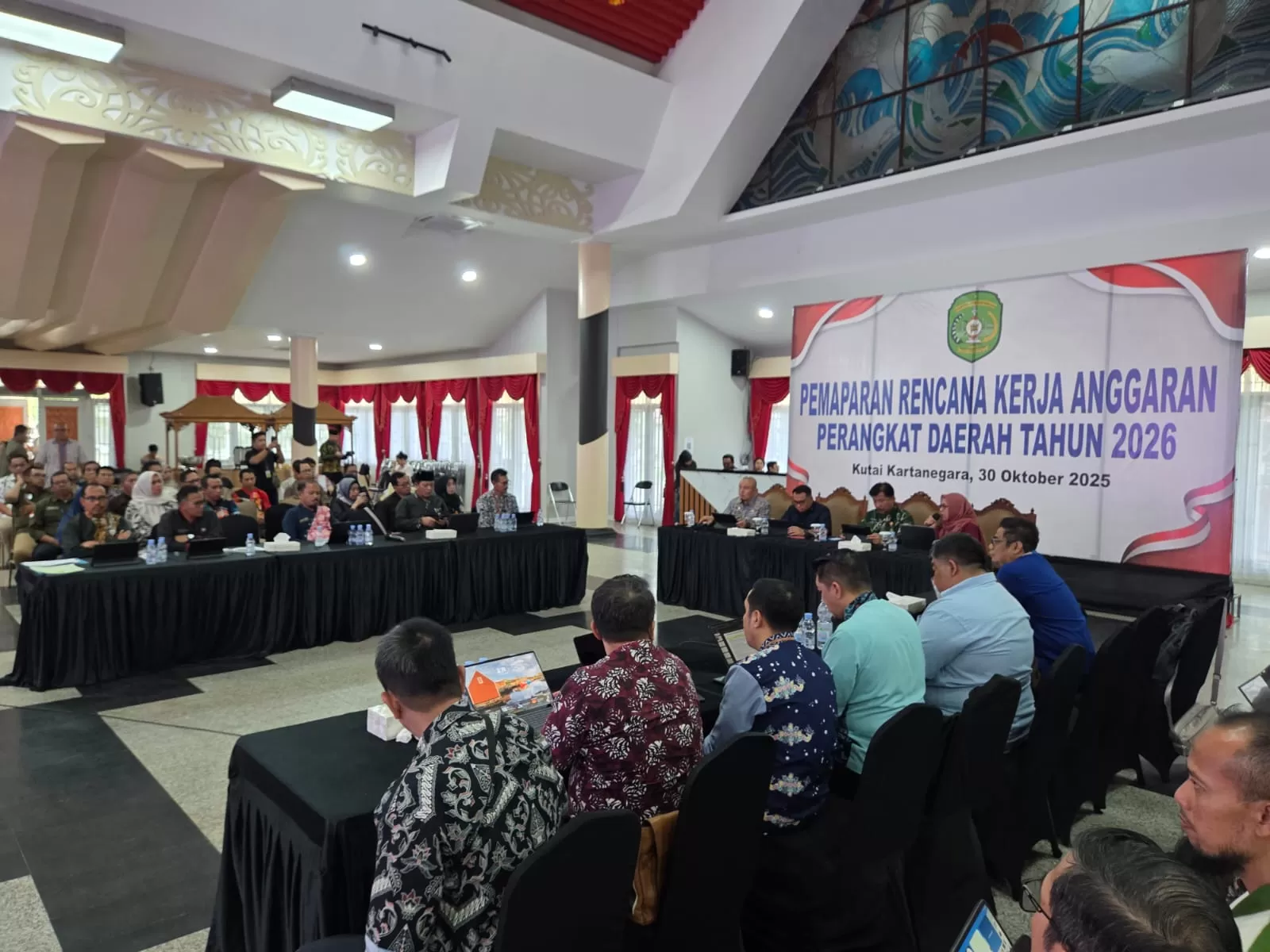 Pemaparan rencana kerja anggaran perangkat daerah tahun 2026 Pemkab Kukar (Elmo/Prokal.co)  