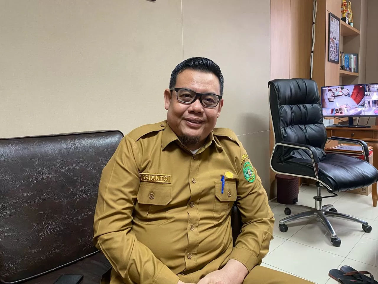 Kepala DPMD Kukar, Arianto (Elmo/Prokal.co)  