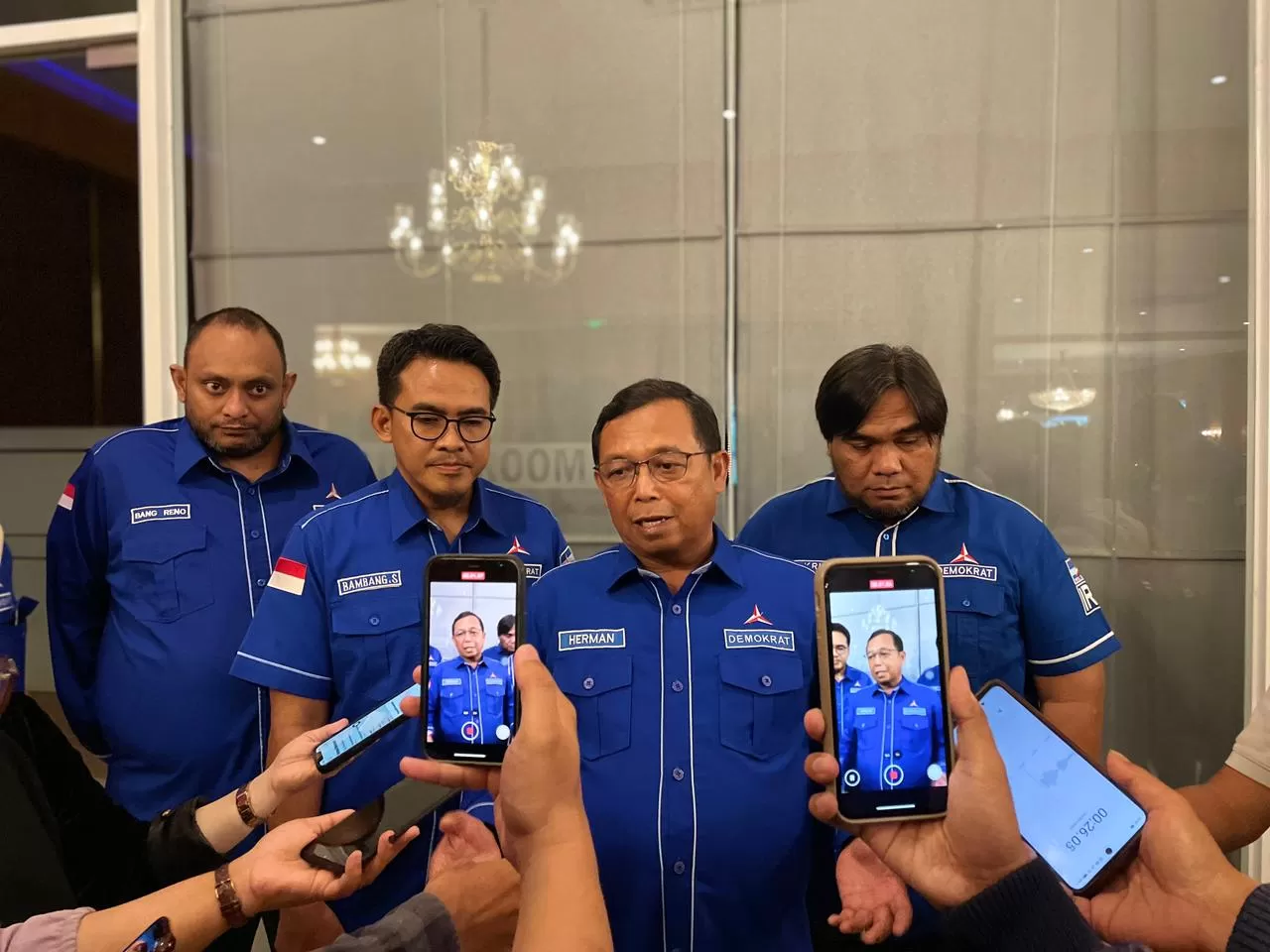 Sekretaris Dewan Pimpinan Pusat (DPP) Partai Demokrat, DR. Ir. H.E. Herman Khaeron, M.Si