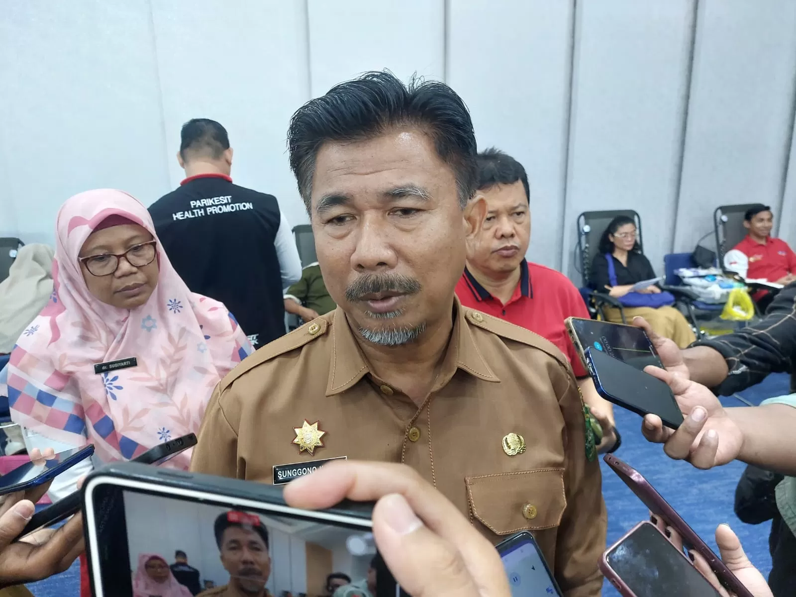 Sekda Kukar Sunggono (Elmo/Prokal.co)  