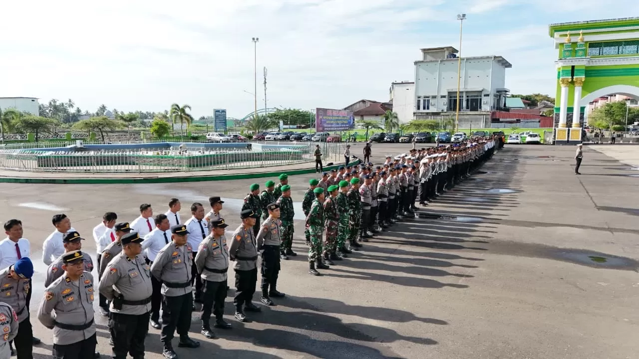 GELAR: Operasi Zebra Mahakam 2025 di Kabupaten Paser dimulai pada Senin,  17 November 2025. (M NAJIB/KALTIM POST)