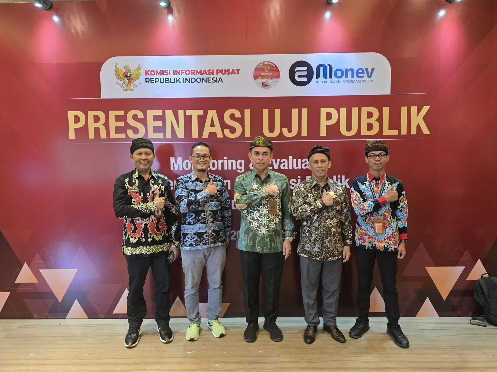 Pj. Sekprov dan Kadis KISP Hadiri Monev KIP Tahun 2025 di Jakarta.  