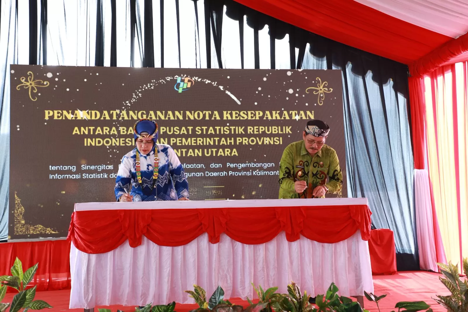 Wagub Hadiri Peresmian Gedung Baru BPS Kaltara.