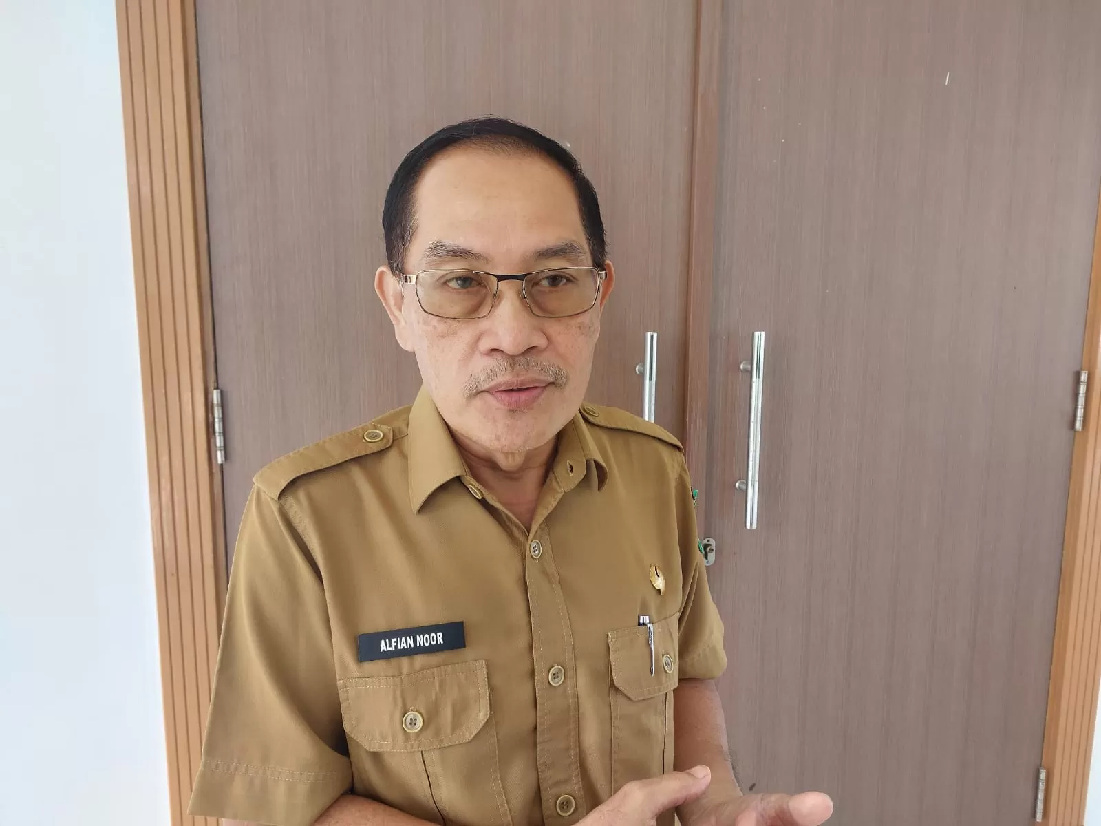 Kepala DPMPTSP Kukar, Alfian Noor (Elmo/Prokal.co)  