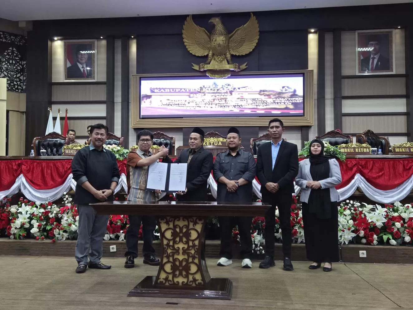 Pemkab-DPRD Kukar menyepakati APBD 2026 pada rapat paripurna