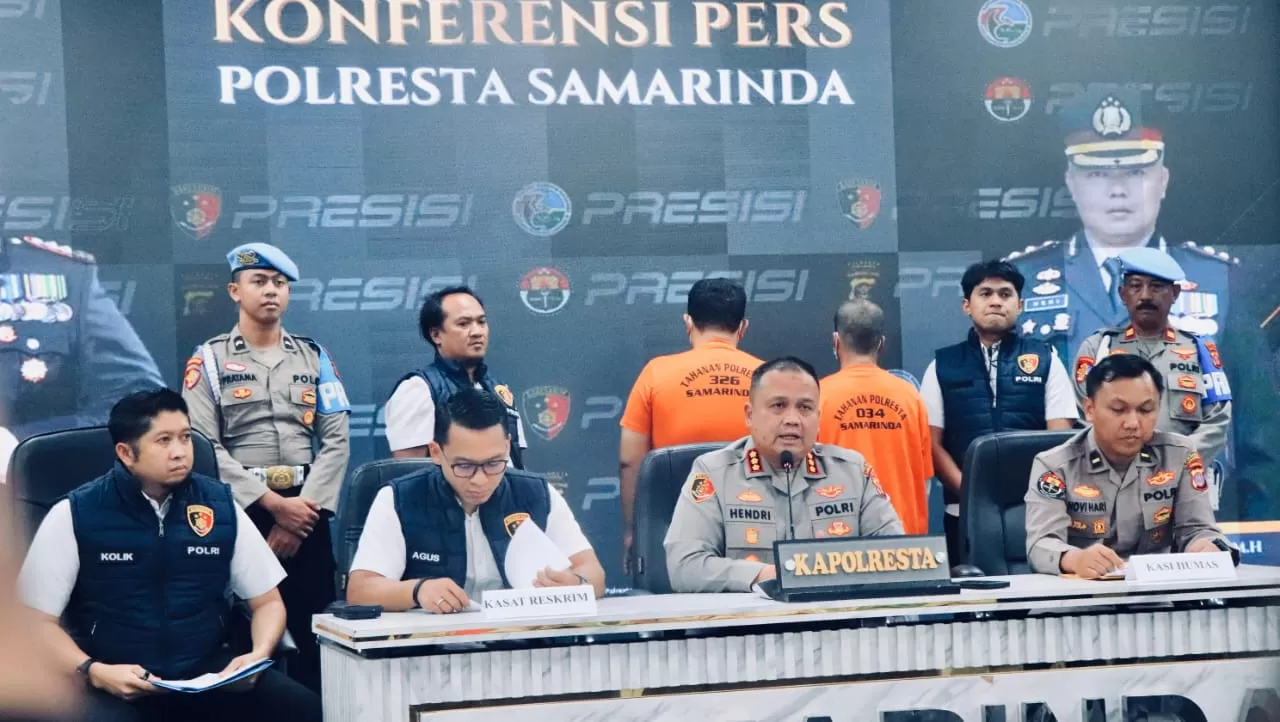 Penahanan tersangka.