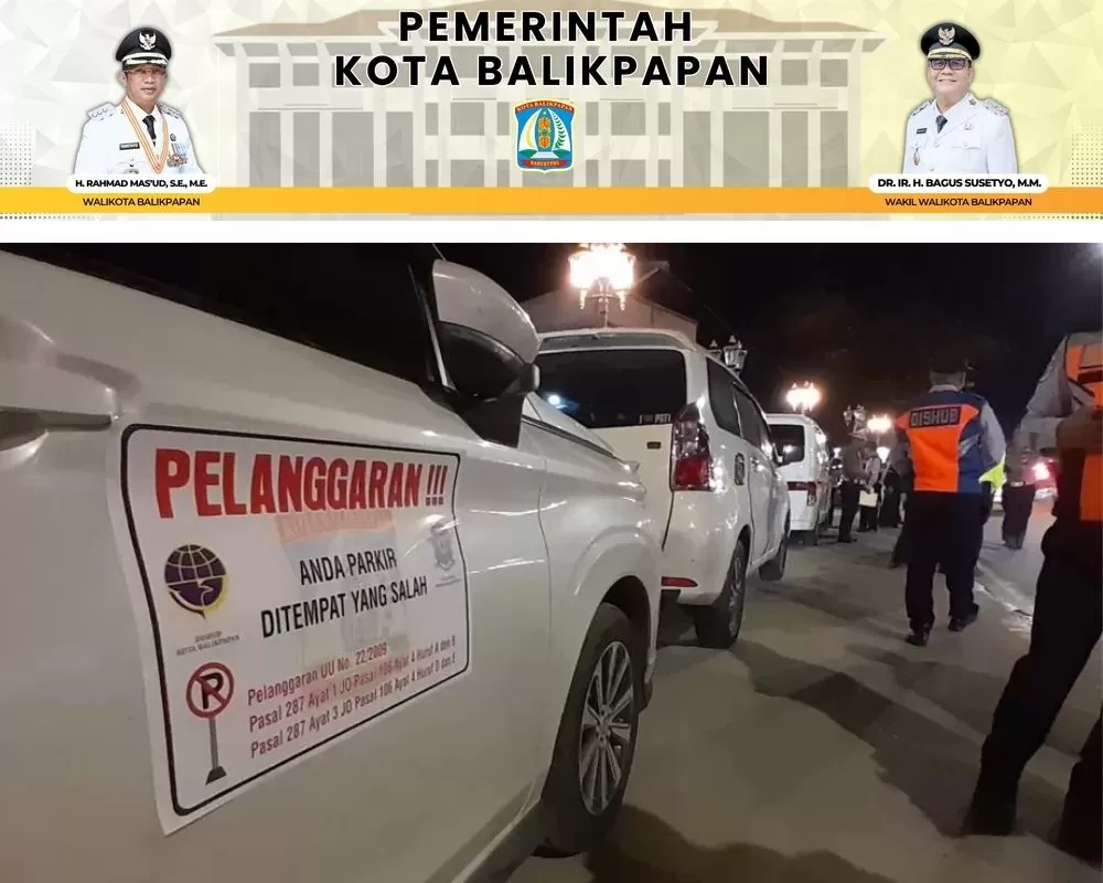 Penertiban parkir liar yang dilakukan Dishub Balikpapan merupakan sinyal keras bagi pelaku usaha dan OPD teknis agar tertib aturan.