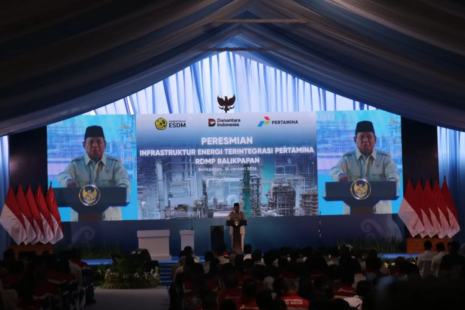 Poto Logo Rdmp Presiden Prabowo Apresiasi Pembangunan RDMP Balikpapan, Proyek Kilang ...