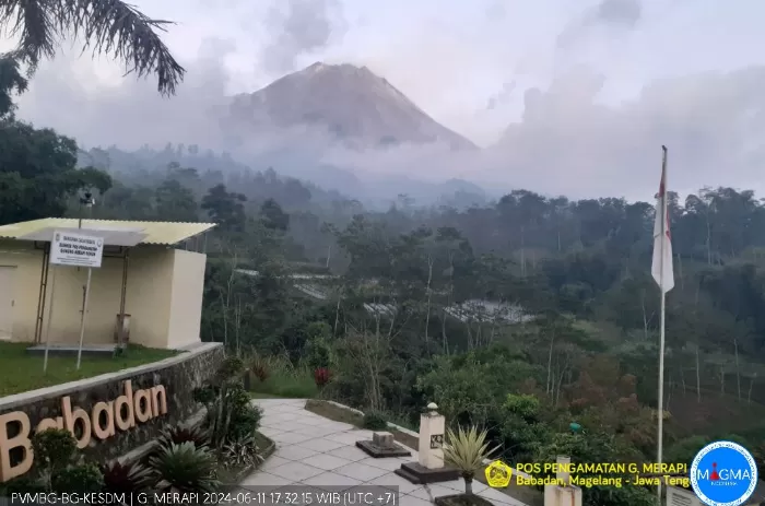 Simak! Kondisi Gunung Merapi Pada Petang Ini Selasa 11 Juni 2024 ...