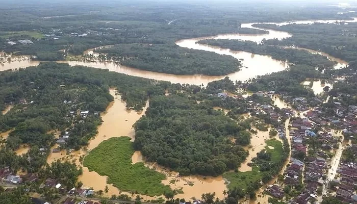 Ribuan KK di Bungo Terdampak Banjir, Ini Harapan Gubernur Jambi Al Haris  (Kabar Jambi Kito )