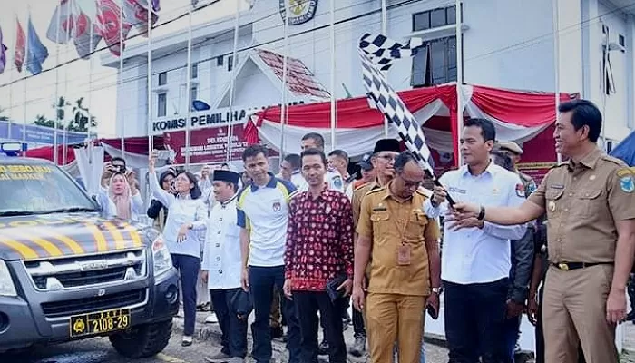 Fadhil Arief lepaskan logistik Pemilu 2024 (Gema Lantang )