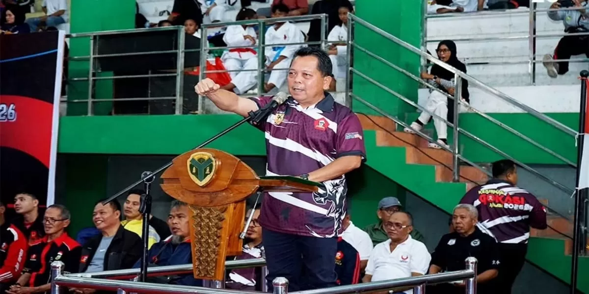 Melalui Pj Sekda Mula P Rambe,  Ini Pesan Fadhil Arief Kepala Atlet GOKASI (Gema Lantang )