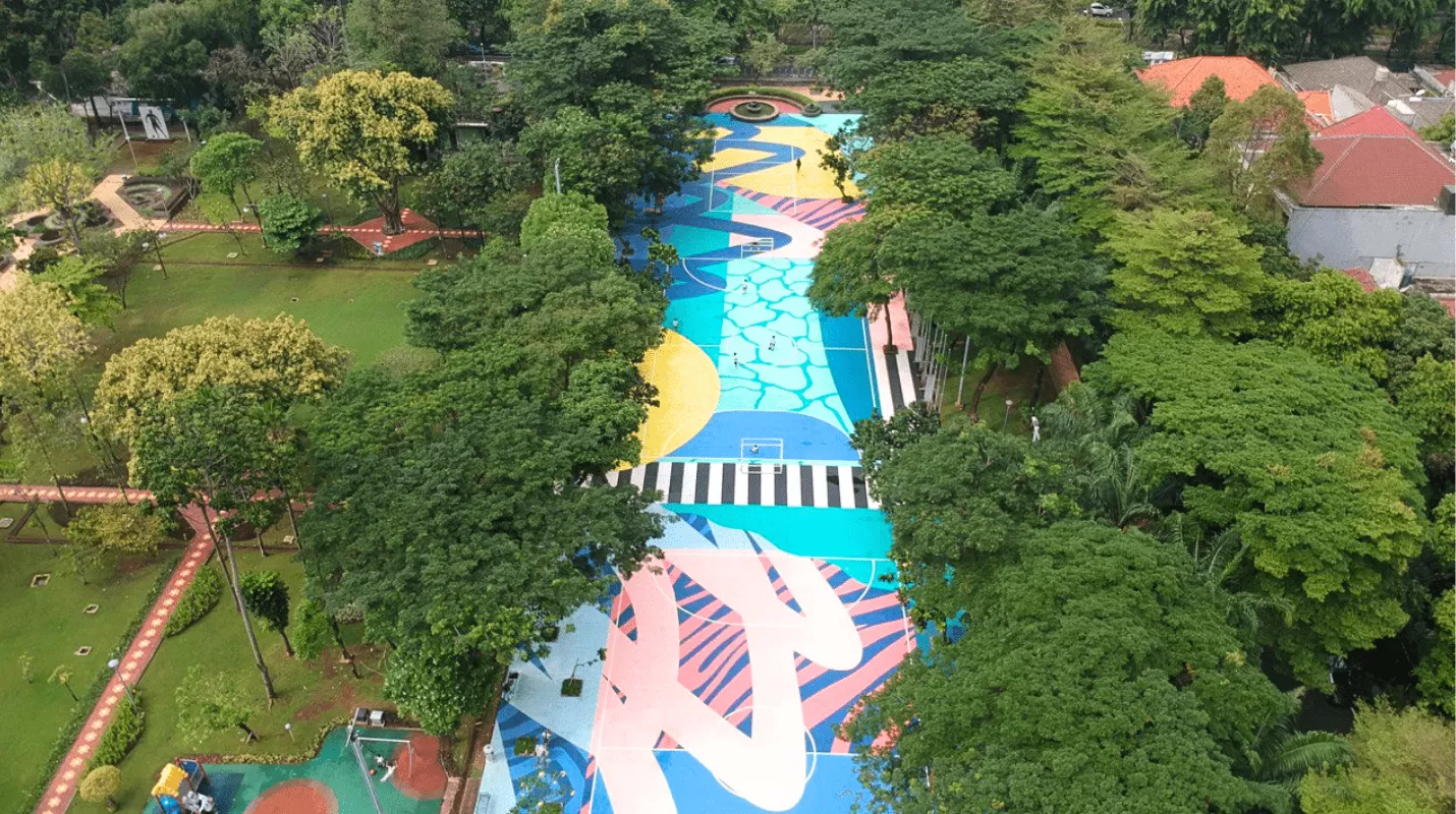 Taman Menteng. (jakarta-tourism.go.id)