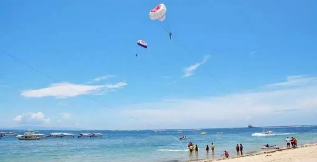 Berbagai atraksi wisata laut hadir di Tanjung Benoa, Badung, Bali. (Google Maps Reviewer / Aldi Kandajr)