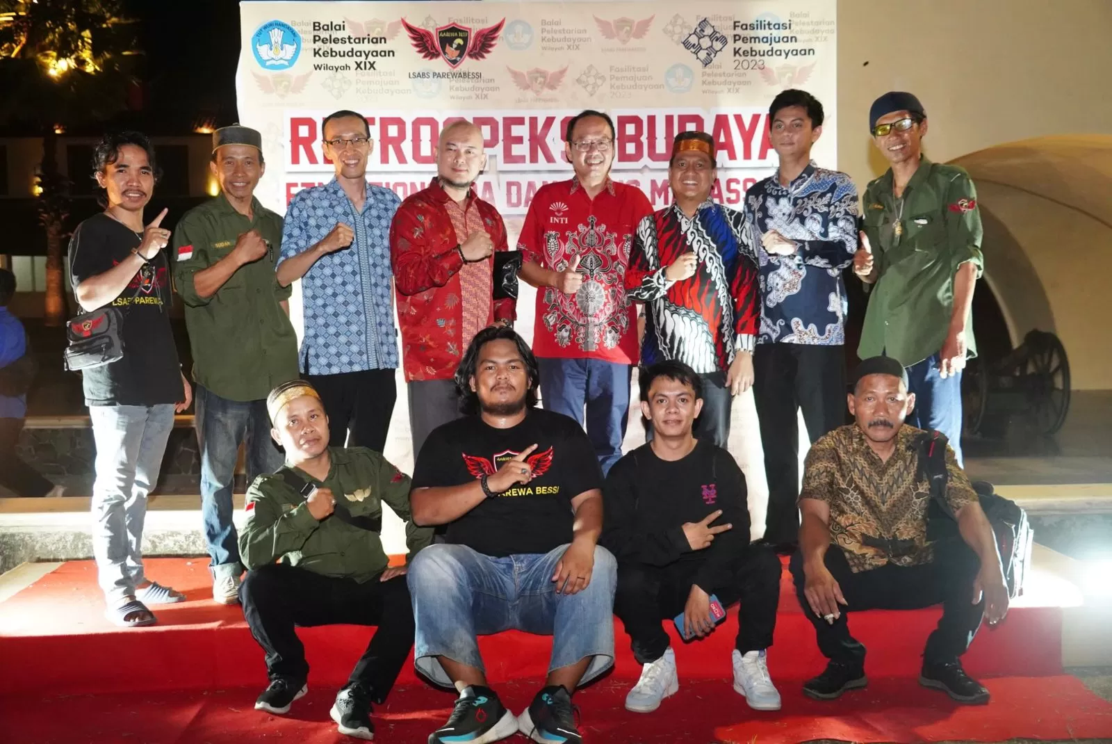 Jajaran Perhimpunan INTI Sulsel dan tokoh masyarakat serta pemuda setempat. (Perhimpunan INTI)