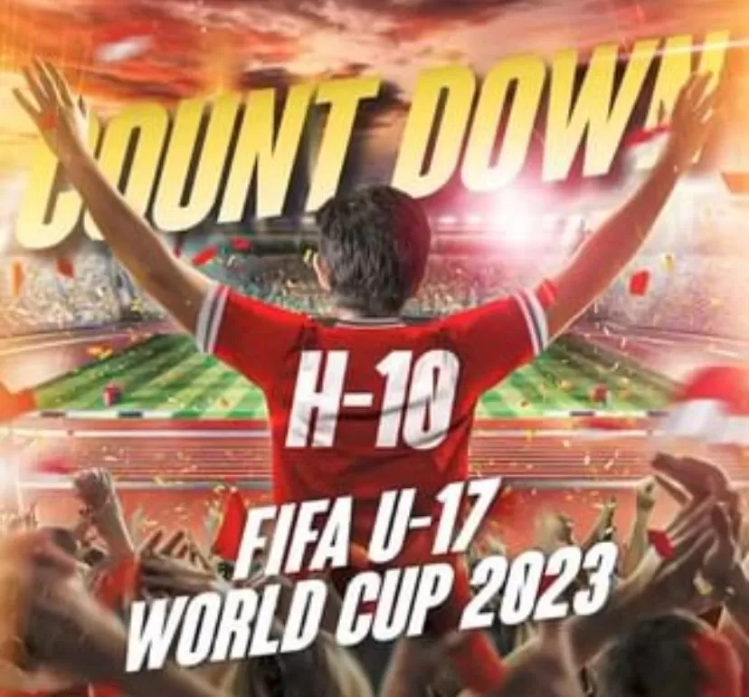 Sepuluh hari menuju pembukaan Piala Dunia U-17 di Indonesia. (Instagram / @erickthohir)