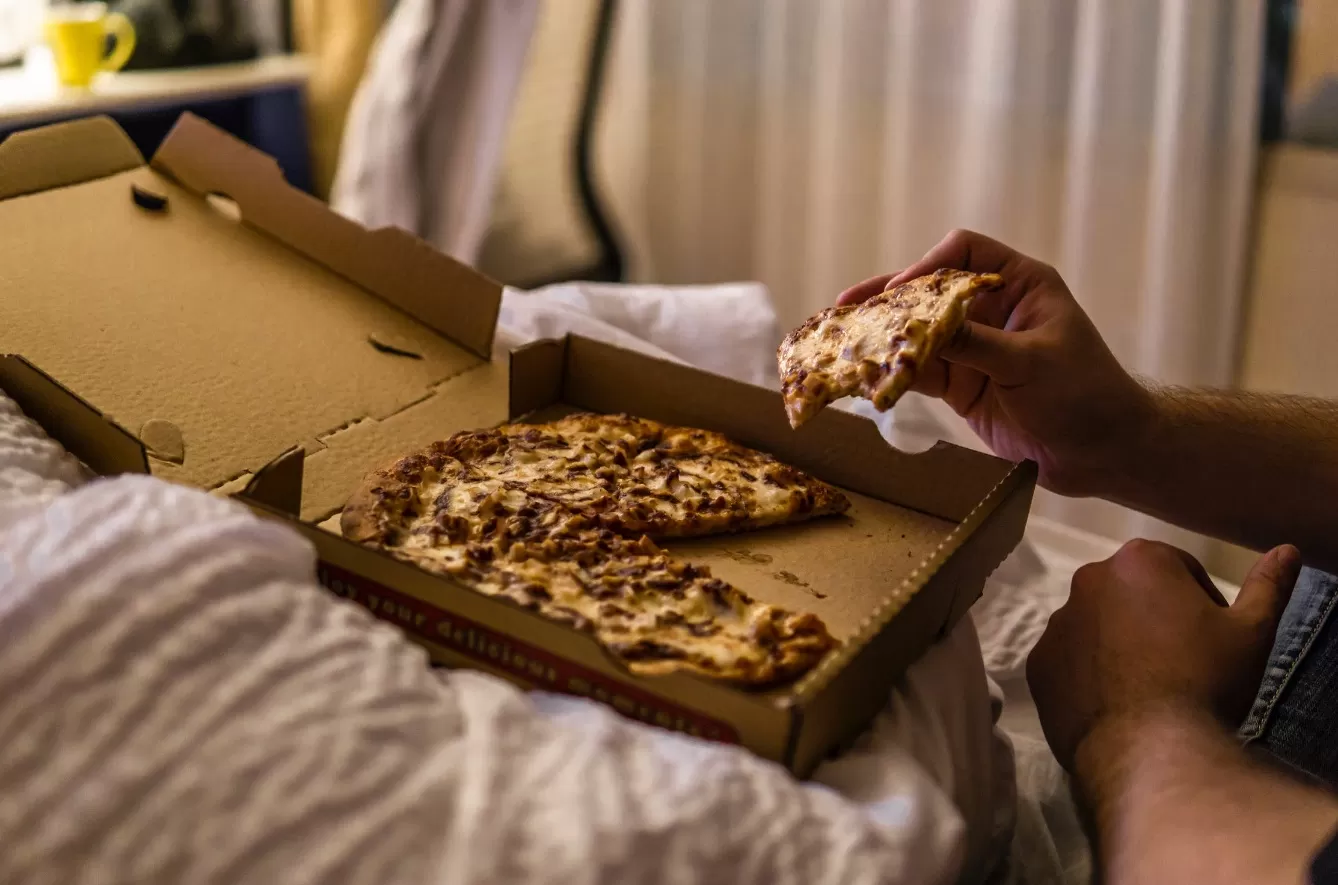 Kardus pizza yang dapat Anda daur ulang. (Pexels / Sarah Dietz)