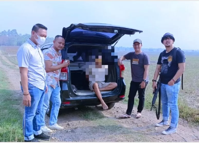 Dukun palsu di Lampung. (Polres Lampung Timur)