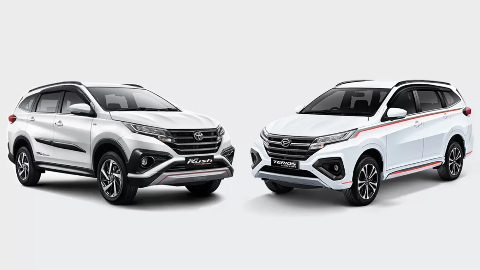 Toyota Rush dan Daihatsu Terios. (Moas.muf.co.id)